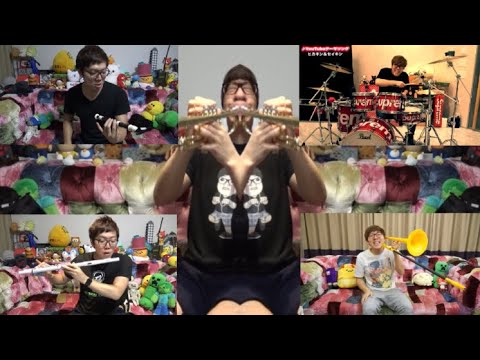 HIKAKINさんが色んな楽器でナイト・オブ・ナイツを演奏するようです。