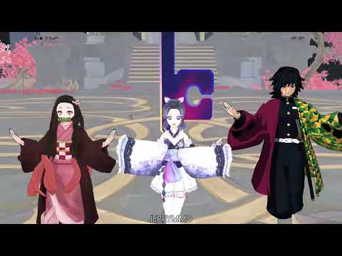 鬼滅の桃源恋歌 蟲 霞 水柱ｘ童磨　60fps