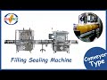 Filling Sealing Machine Conveyor Type 罐裝充填封口機 SP-8304B