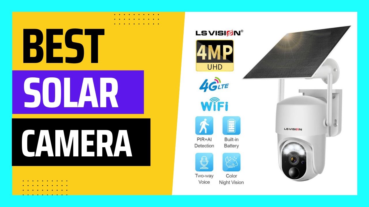 LS VISION Solar Security Camera Review - YouTube