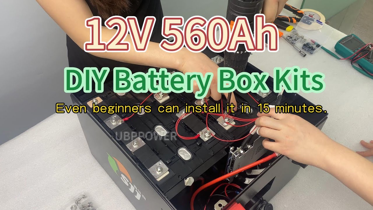 Build a 12V 560Ah Battery Pack! Complete Guide from Battery Assembly to Circuit Protection