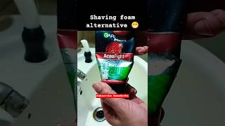 Facewash as Shaving Foam 🔥🔥 #shaving #shaving #shavefoam #homeworks