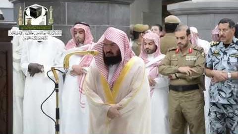 تلاوة معالي الشيخ عبدالرحمن السديس من صلاة المغرب 29 رمضان 1439 هـ (خواتم سورة الصافات و لقمان)