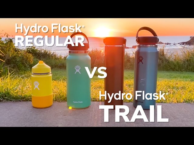 Hydro Flask 21 oz Lightweight Standard Mouth Trail Series Amethyst