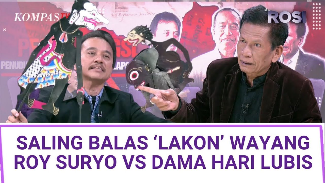 Saling Balas! Roy Suryo Vs Damai Hari Lubis soal Pelaporan Penuduh Ijazah Jokowi ke Polisi | ROSI