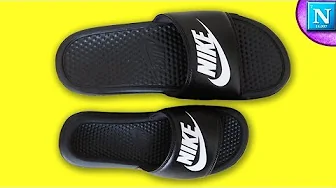 Nike Slides SHRINK in the SUN !!