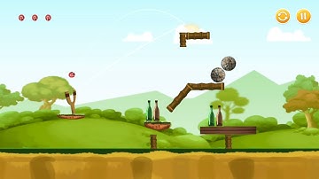 knock down bottles level 36-40