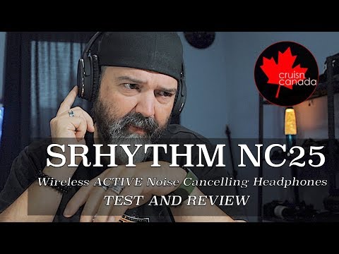 Srhythm NC25 Wireless ACTIVE Noise Cancelling Headphones | Best Under $50?