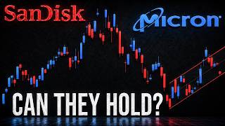 MICRON & SANDISK Stock Price Action Explained | $SNDK $MU $DRAM