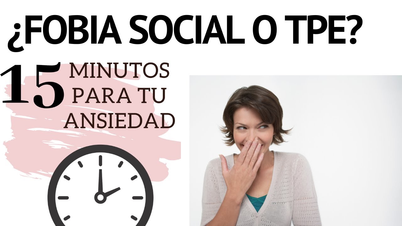 ¿Ansiedad Social o Trastorno de la Personalidad por Evitación?