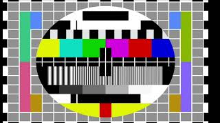 old tv test pattern color bars