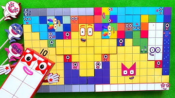 Looking for Numberblocks NEW 236 Puzzle Tetris Shape | ASMR chirping of birds