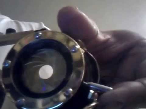 Steampunk iris aperture goggles