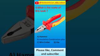 what is the name of this tools//wire cutter// #shortvideo #pliers #tools #toolsname  #electrical