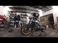 Собрать мотоцикл / Сборка японской 600ки