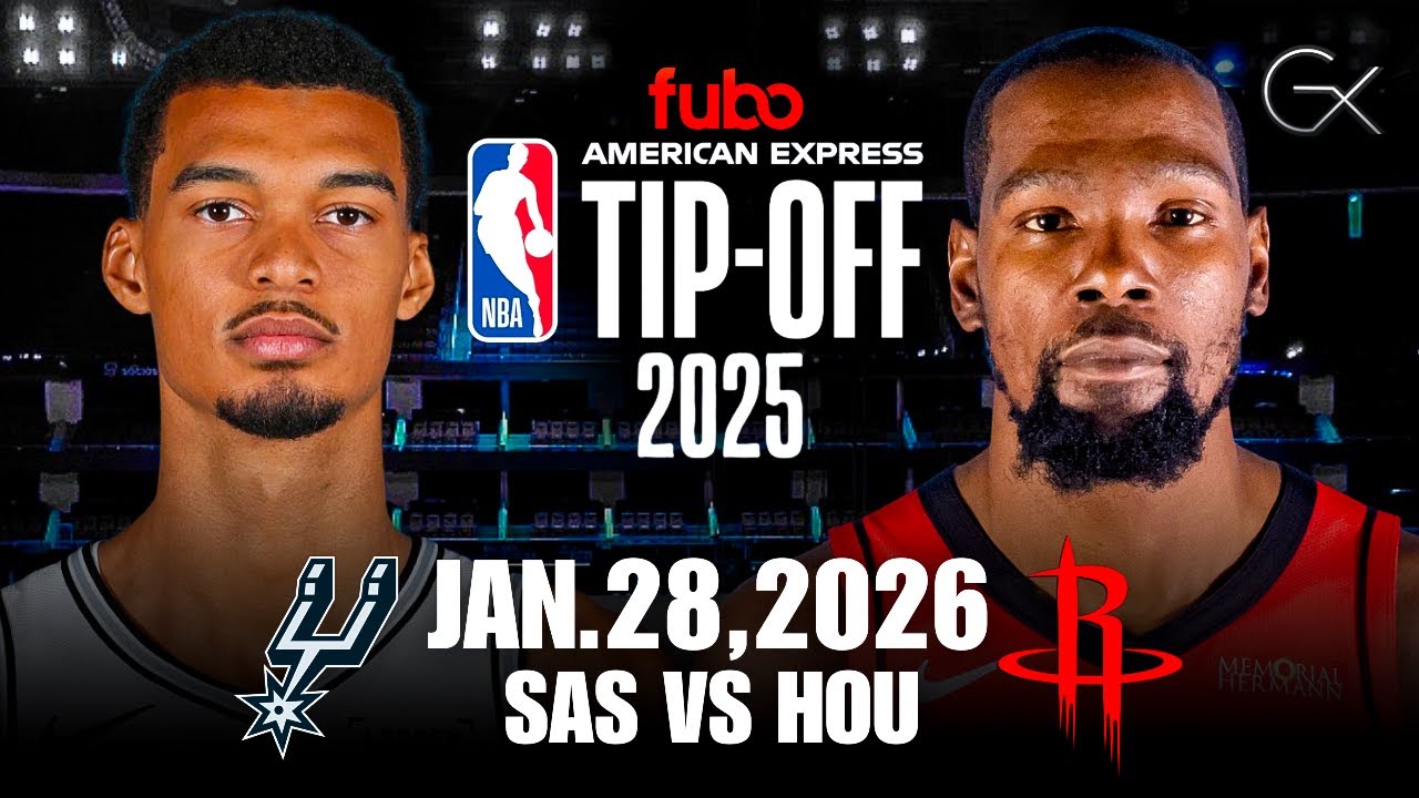 SPURS VS ROCKETS | LIVE NBA Game Play-By-Play Reaction & Scoreboard