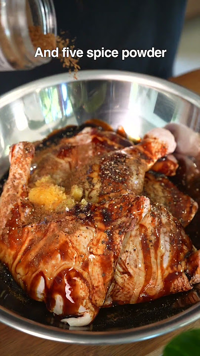 SOY GLAZED CHICKEN LEGS #recipe