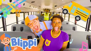 Blippi and Meekah Dance Inside the School Bus | Educational Songs For Kids