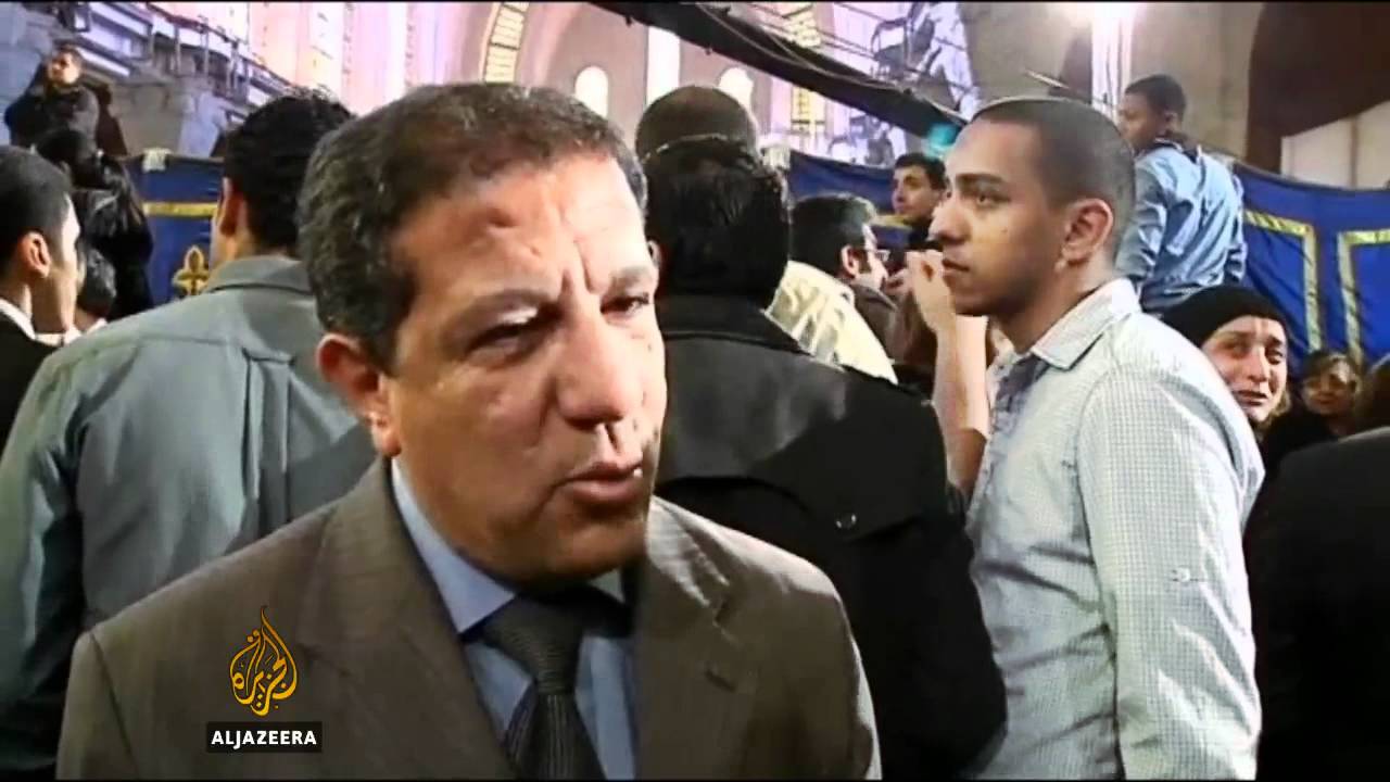 المسيحيون المصريون ينعون وفاة شنودة الثالث - الجزيرة البلقان