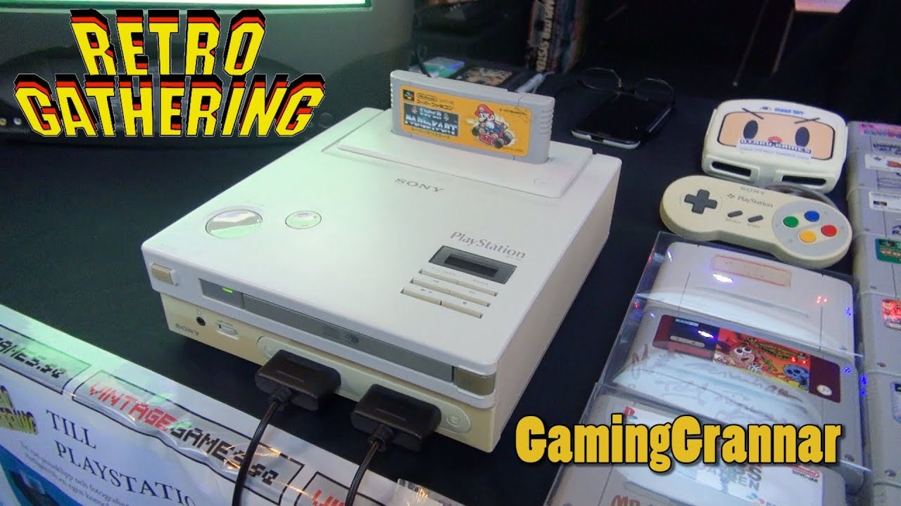 GamingGrannar: Nintendo Playstation på RetroGathering!