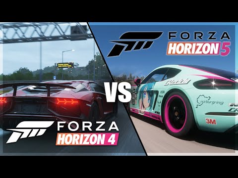 Forza Horizon 4 жизнь после Forza 5 / Во что поиграть? / Форза хорайзен 5 против Форза 4