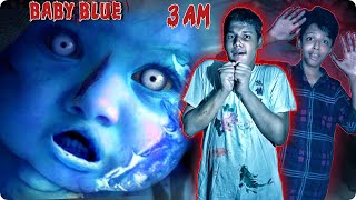 Scary BABY BLUE Challenge at 3 A.M. | *GONE WRONG* | FT Ariyan  Khan