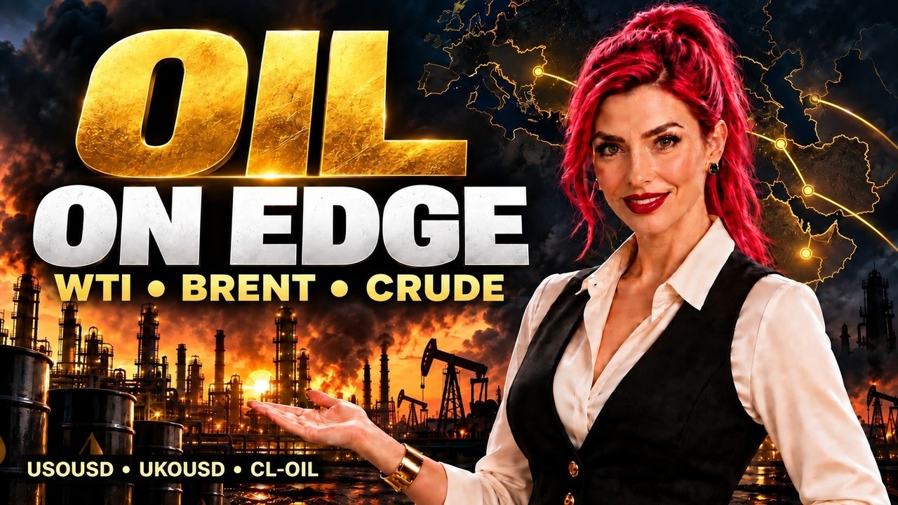 WTI & Brent Crude Oil TRADING | USOUSD, UKOUSD, CL-OIL | Oil on Edge | Replay