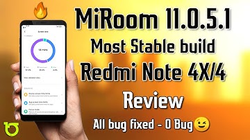 MiRoom 11.0.5.1 Stable for Redmi Note 4X/4 (Mido) Review | One of the Best Pie Port with 0 Bug 🔥🔥