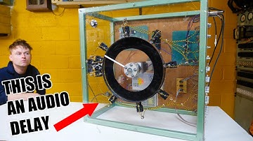 USING A BIG PLASTIC DISK AND LOTS OF TAPE HEADS TO BUILD A TAPE DELAY?