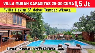 VILLA MURAH DEKAT WISATA CUMA 1,5 JT | Villa Hakim 3 Puncak Bogor