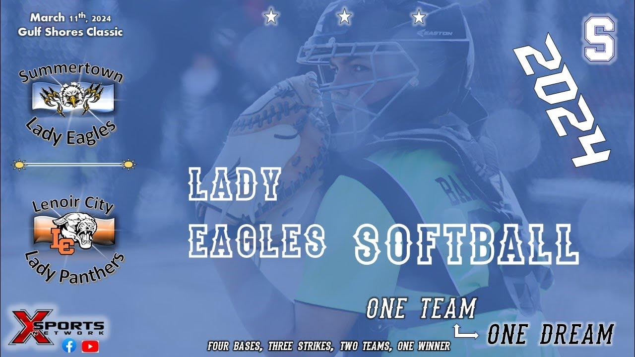 Summertown High School vs Lenoir City High School Softball 3_11