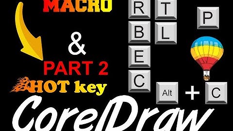 Corel Draw Tips & Tricks MACROS and HOT keys Part 2