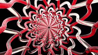 Red and Clear Glass Weave Tunnel - Loop (Free)