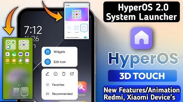 OMG Xiaomi HyperOS 2.0 System Launcher New Update,New Animation,New Features,New Layout, India,Globl