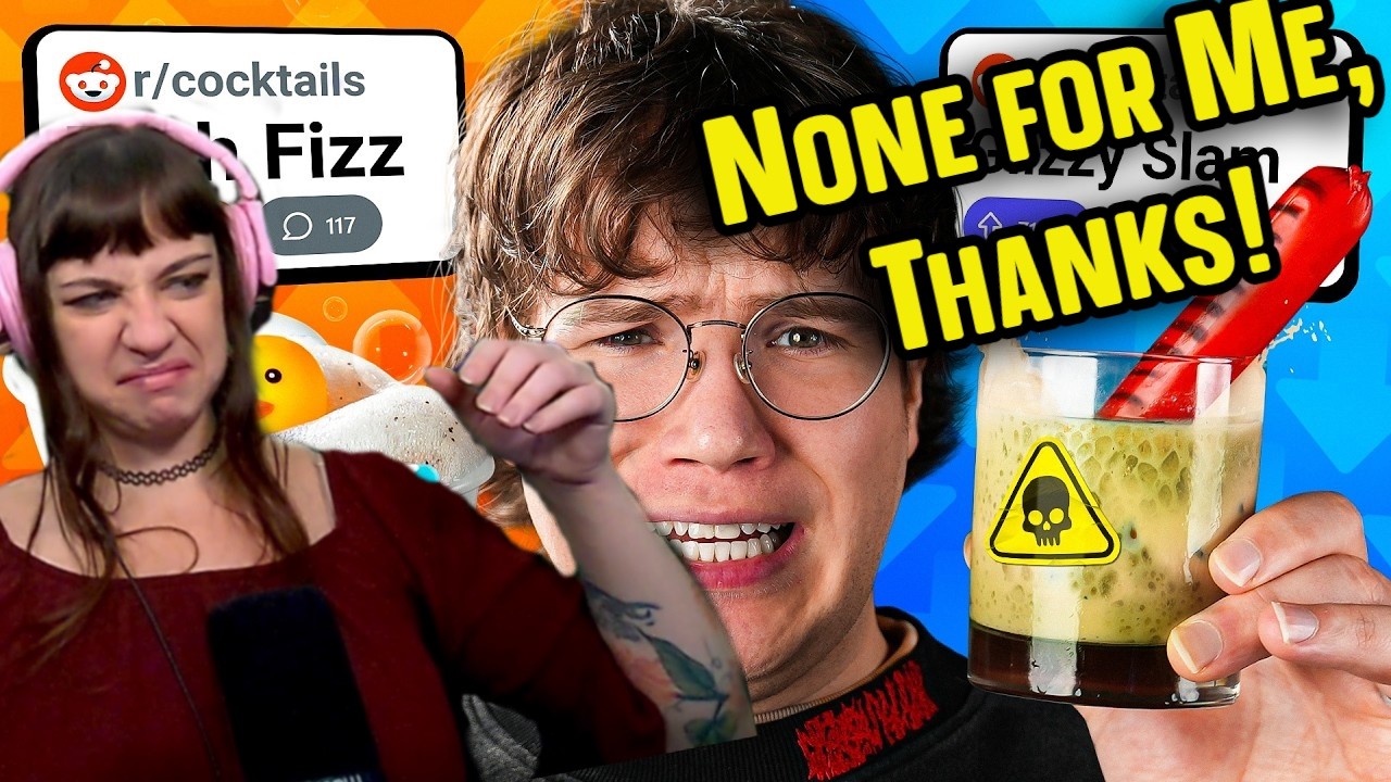 *Совершенно новый вид хаоса!* Мы выпили ХУДШИЕ коктейли на Reddit | Cold Ones