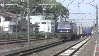 951レEF200-17牽引　用宗駅通過