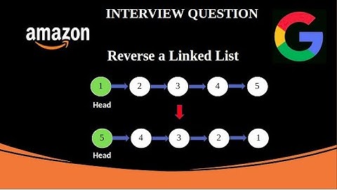 Reverse a Linked List | Iterative | 206 leetcode | Google | Microsoft