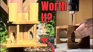 DIY Squirrel Feeder Kit: Lure Them Happily Away From The Bird Feeder!