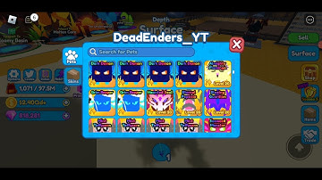 Showcasing DeadEnders_YTs inventory in mining simulator 2!
