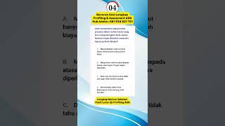 RAHASIA SOAL PROFILING ASN CACT ASN #profilingasn #pppk #guru #ukkj