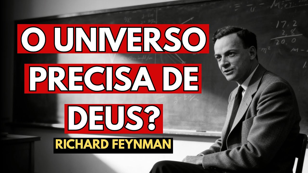O Que Feynman Dizia Sobre Deus Vai EXPLODIR Sua Mente