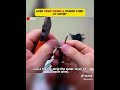 HOW TO FIX BROKEN POWER CORD