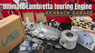 Ultimate Lambretta touring engine? #kickbackgarage