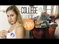 college week in my life: grocery haul, studying + voting!