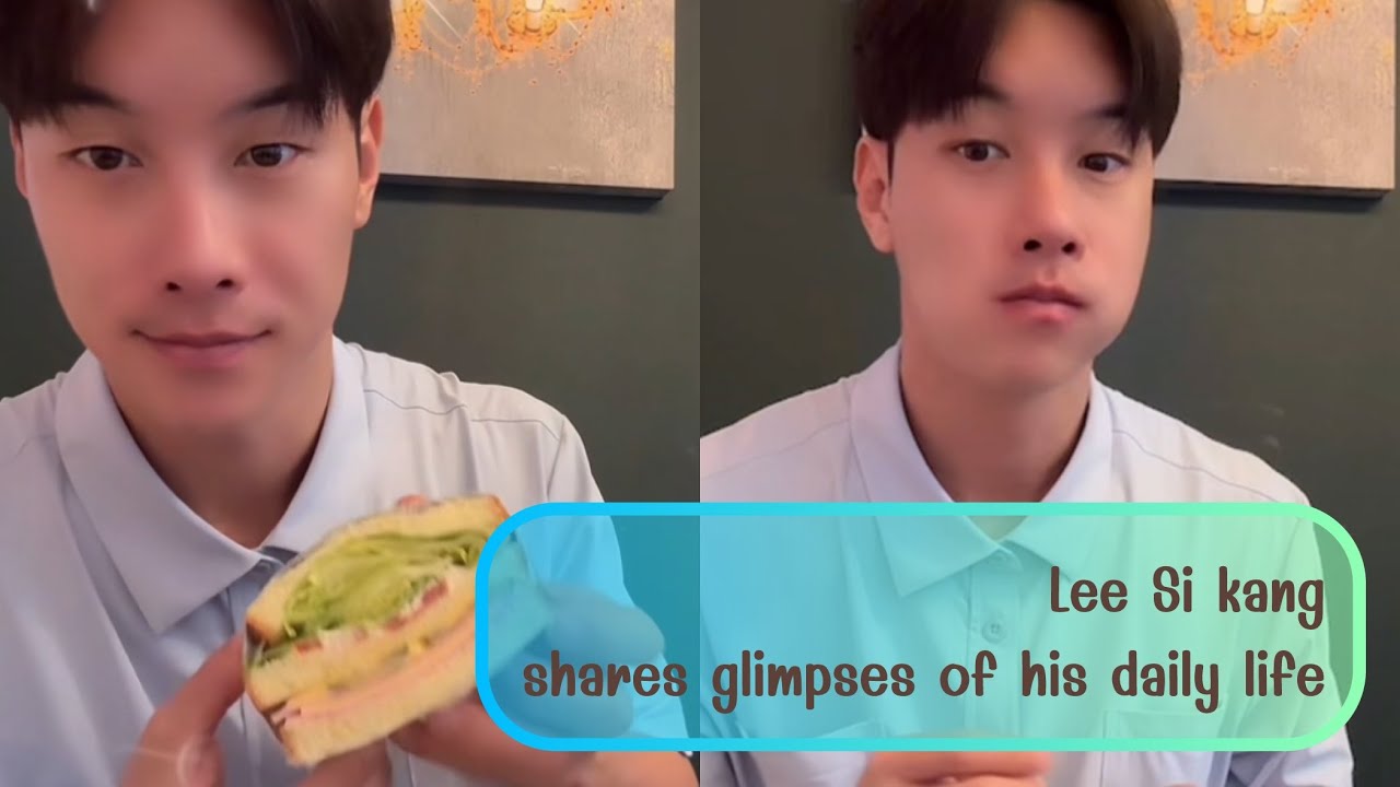 Lee Si Kang shares glimpses of his daily life 