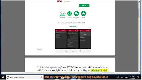 Set up Surfshark IKEv2 on Android w/ strongSwan