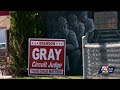 Two men arrested for stealing political signs