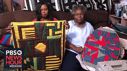 Famed Gees Bend Quilters are now on the runway and...