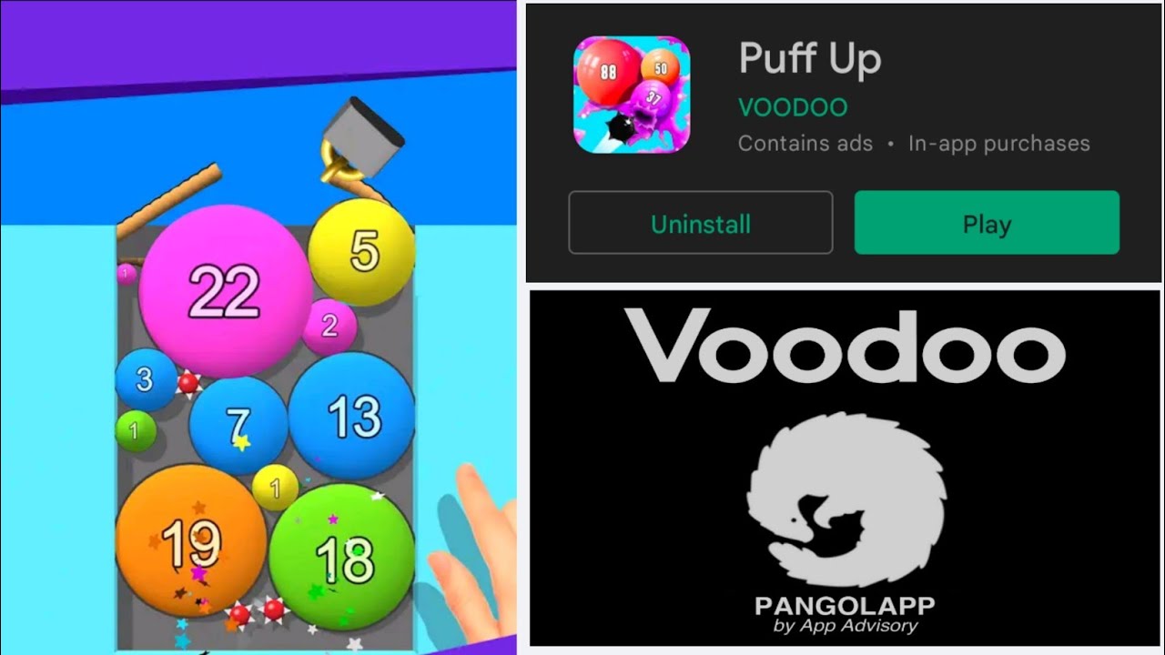 Puff Up Addition Number Ball - Puff Up Gameplay - Puff Up Game - YouTube