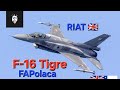 🇨🇱✈️ Chile en #RIAT2025 | F-16 y Tiger del Pakistan Air Force en acción